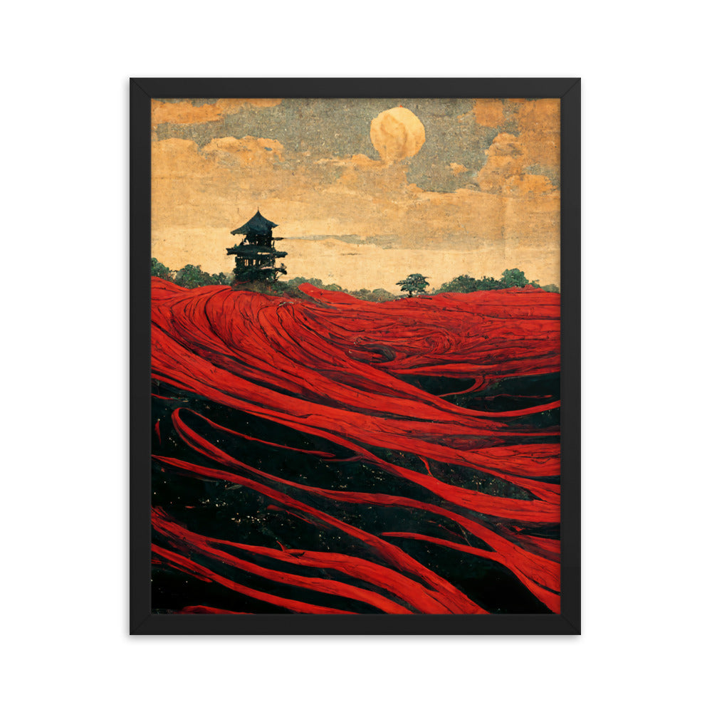 "Red Fields" Print