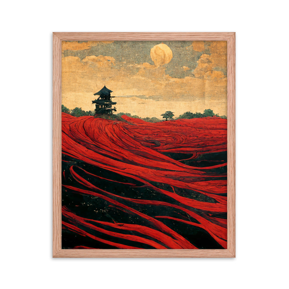"Red Fields" Print